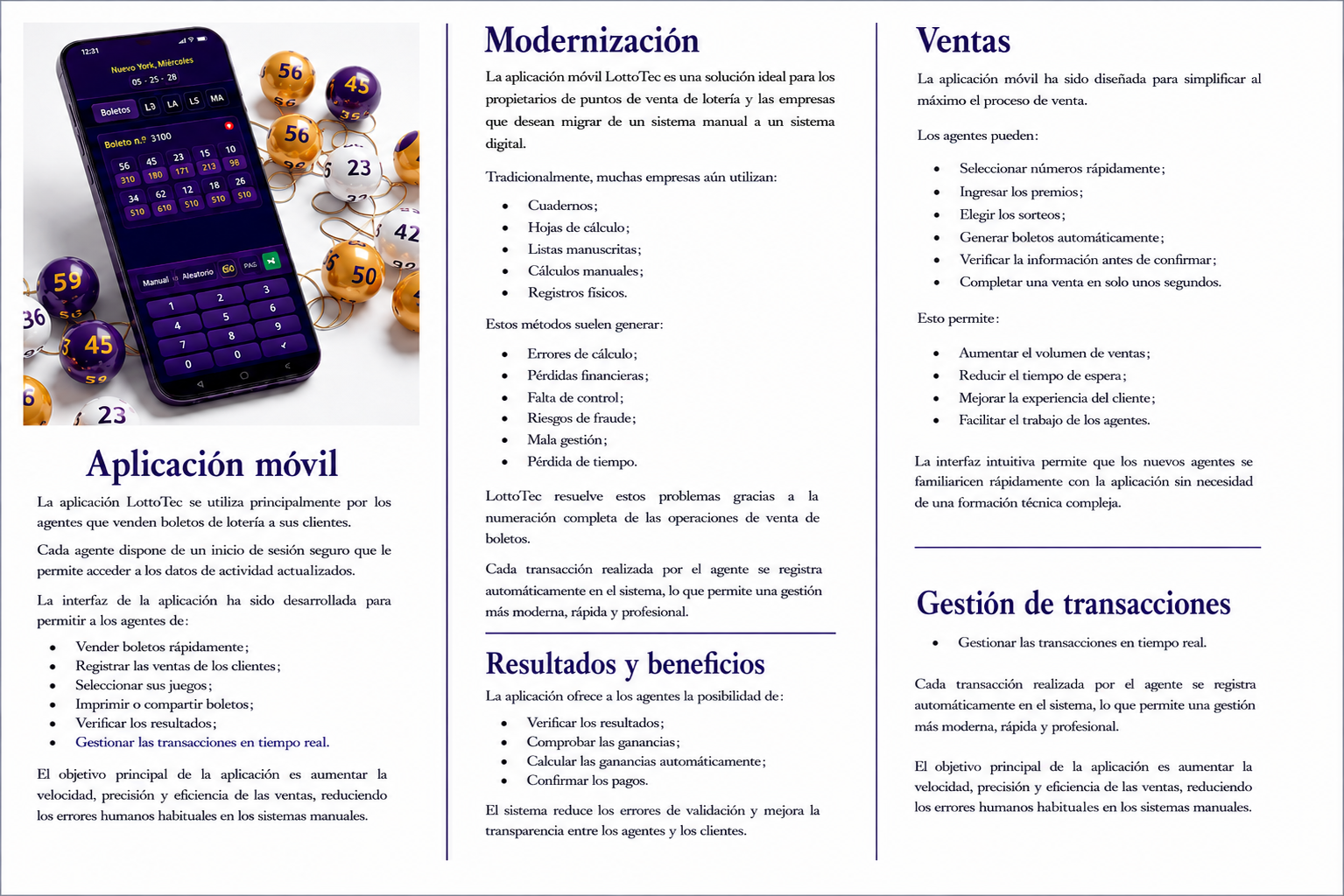 Pantalla de Perfil